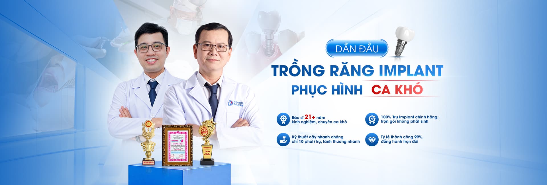 banner trồng răng implant phục hình ca khó