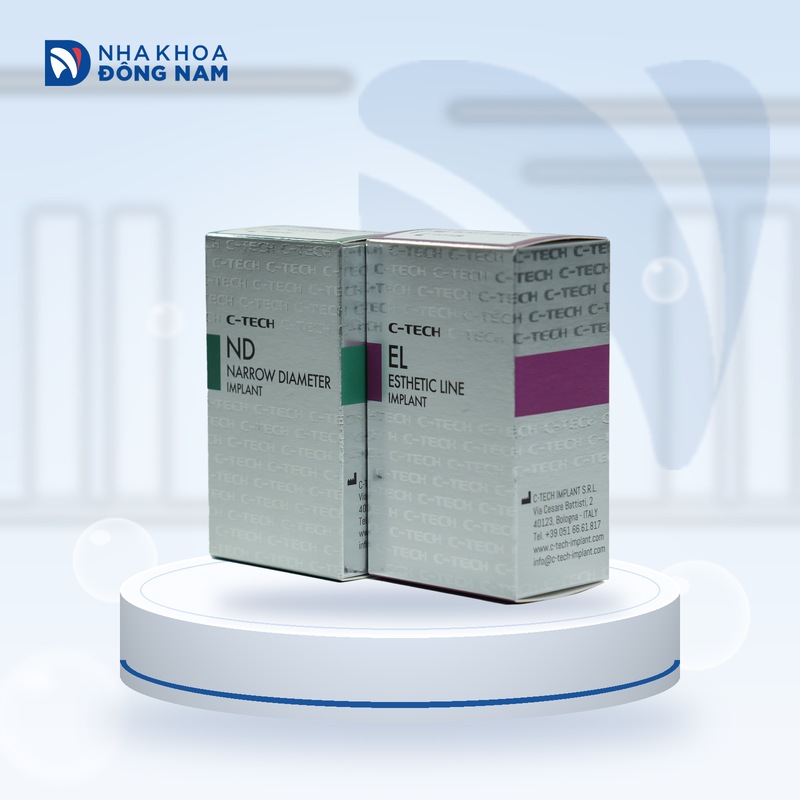 cách nhận biết trụ implant c tech chính hãng