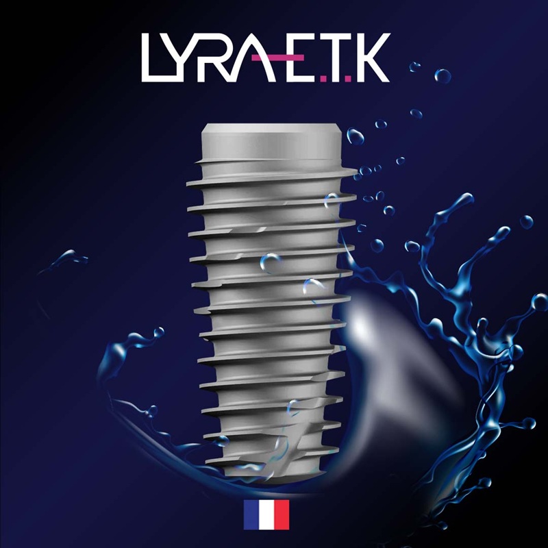 implant etk active là dòng implant cao cấp của pháp