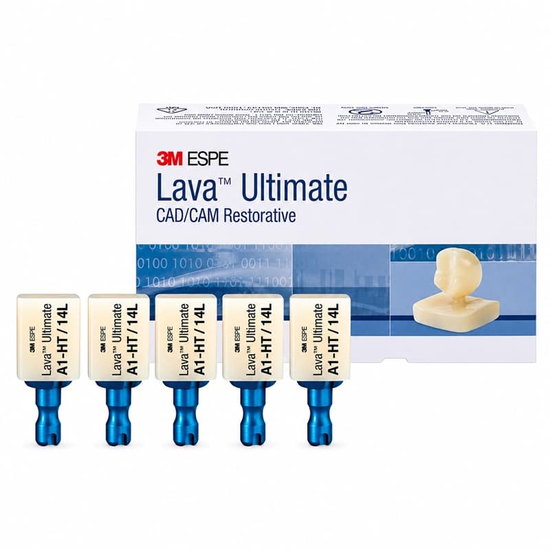 lava ultimate có độ cứng chắc hoàn hảo được khuyên dùng cho implant