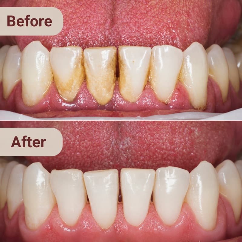 Lấy cao răng định kỳ giúp làm sạch răng và ngăn ngừa bệnh nướu răng
