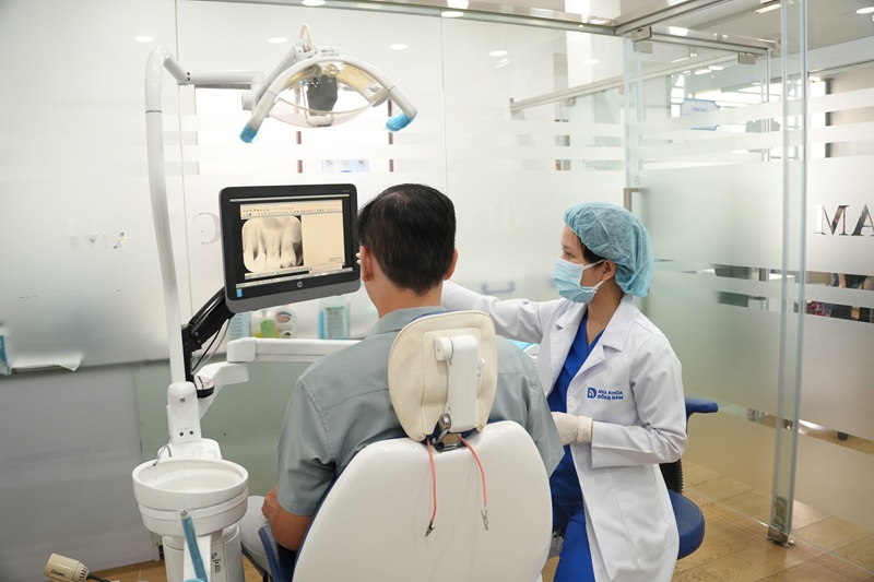 Minh họa dịch vụ niềng răng