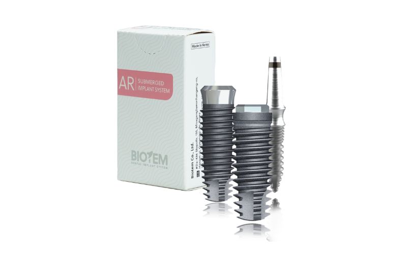 trụ implant biotem là vật liệu nha khoa chất lượng cao được nghiên cứu và sản xuất trực tiếp tại hàn quốc