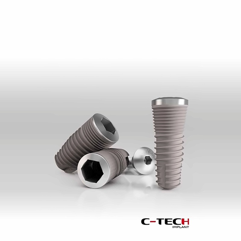 trụ implant c tech được nghiên cứu và sản xuất 100% tại Ý, đạt các tiêu chuẩn y tế khắt khe của châu Âu.