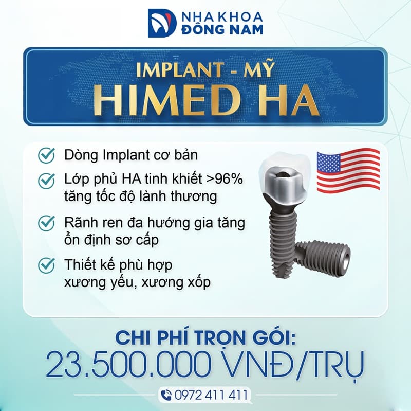 trụ implant himed ha mỹ
