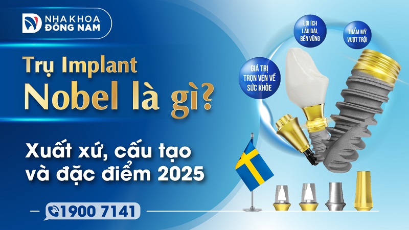 xuất xứ trụ implant nobel